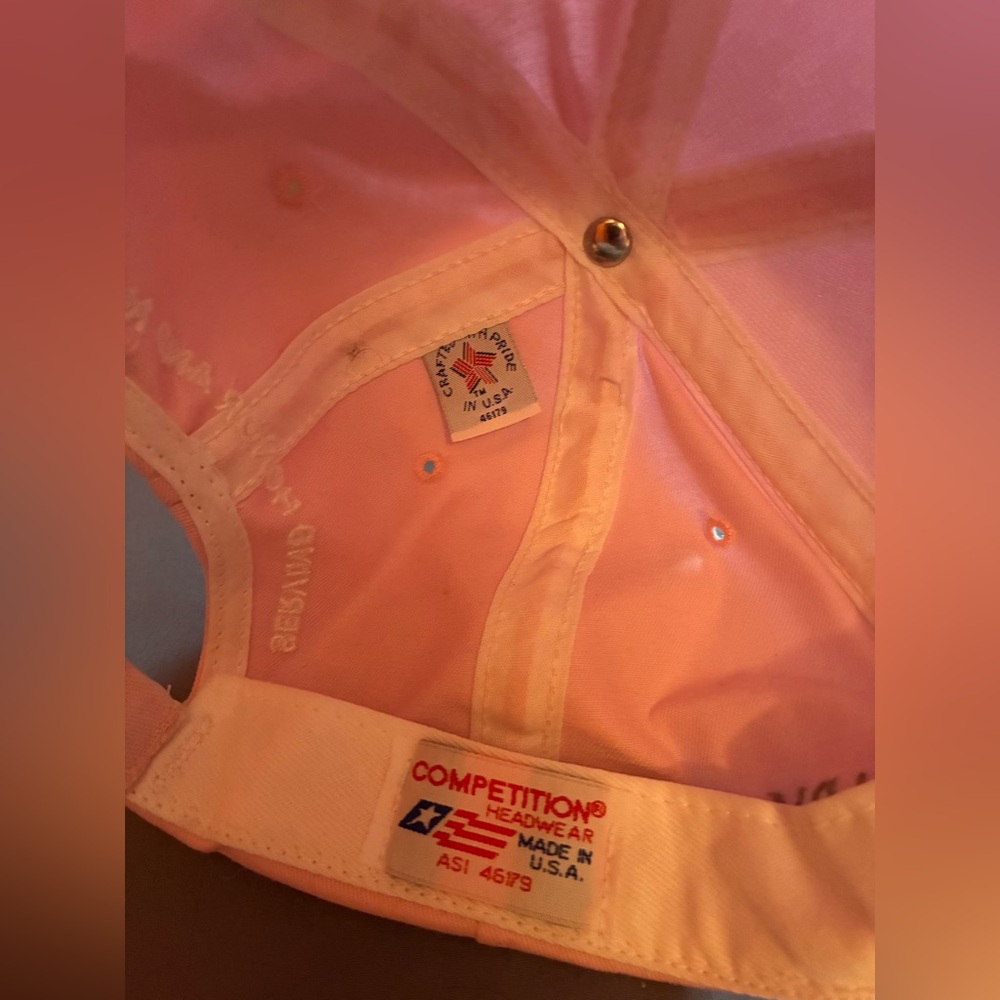 Gary Sinise Foundation Pink Baseball Cap NWOT - Picture 5 of 7